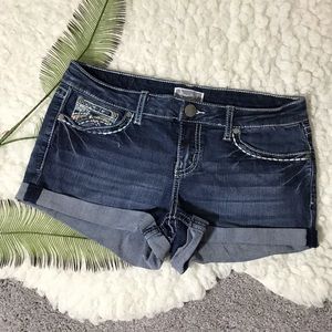 SOUNDGIRL Booty Denim Shorts